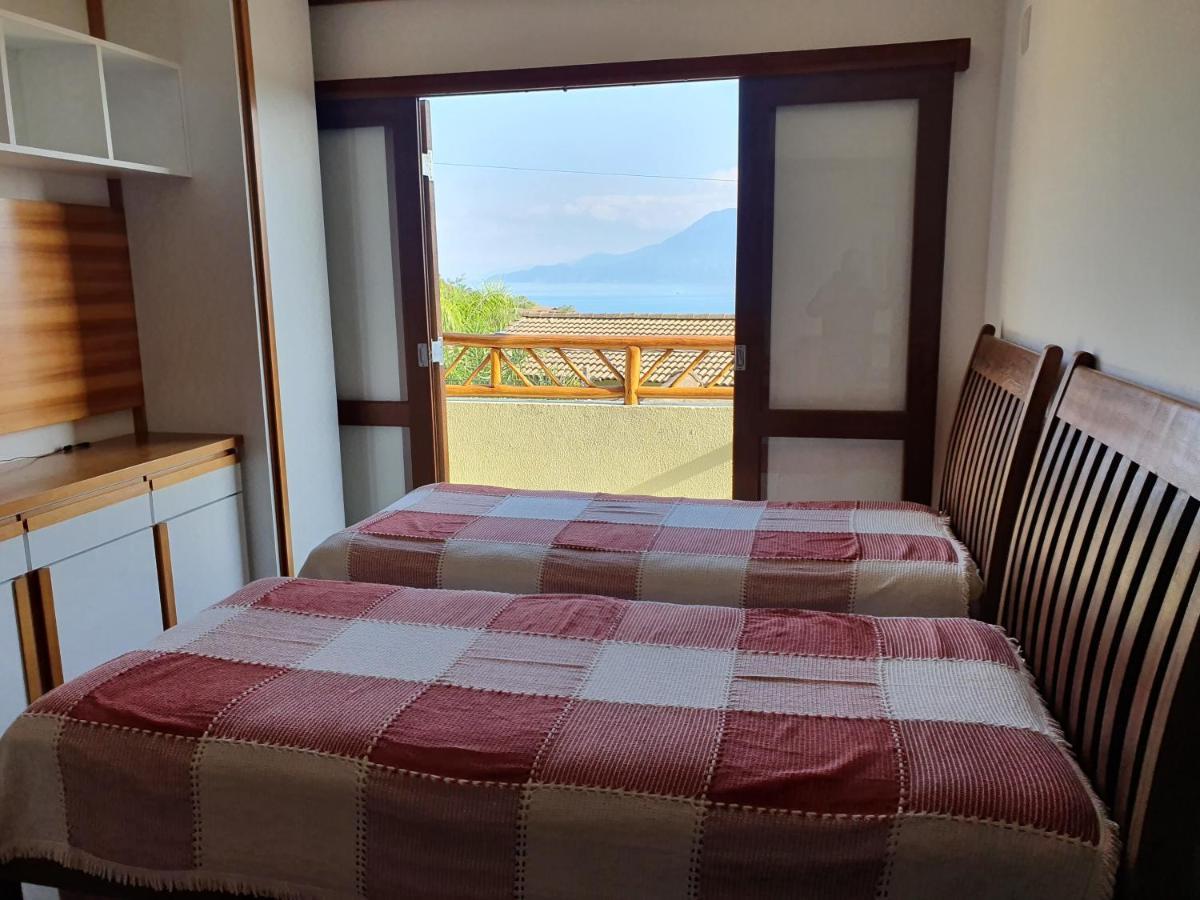 Bangalo Com Vista Para O Mar No Condominio Yacamim Ilhabela Praia Do Curral Экстерьер фото