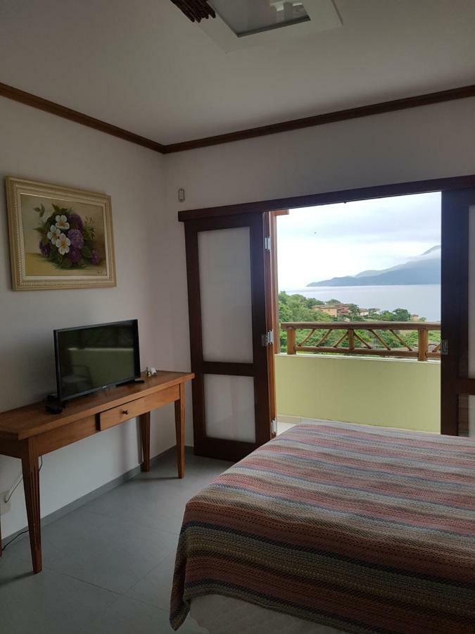 Bangalo Com Vista Para O Mar No Condominio Yacamim Ilhabela Praia Do Curral Экстерьер фото